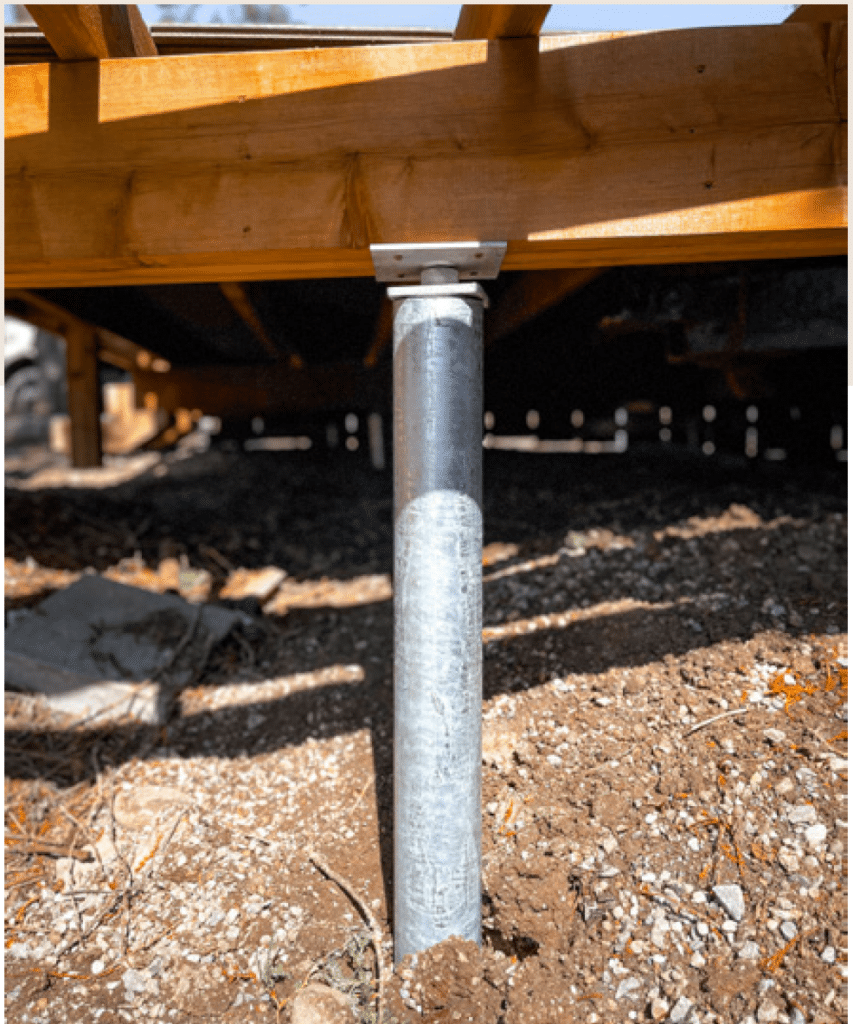 Pieux vissés acier ©ProPieuxFondation